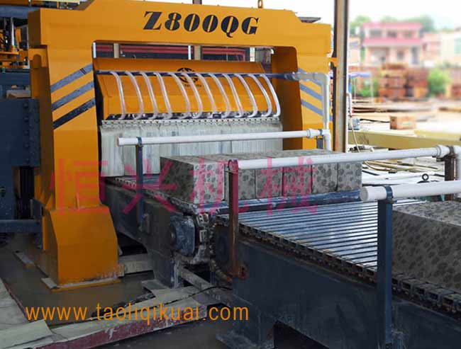 陶粒泡沫混凝土砌塊切割設備|水泥發(fā)泡磚切割生產線